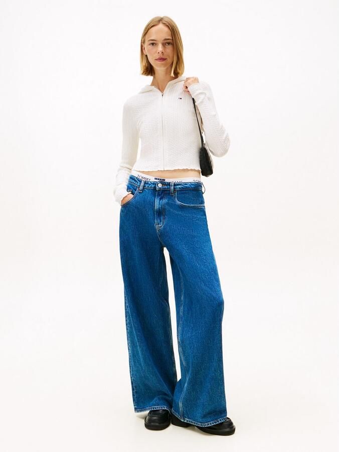 TOMMY JEANS Vest TJW ESSENTIAL ZIPPER HOOD CARDI - Foto 6