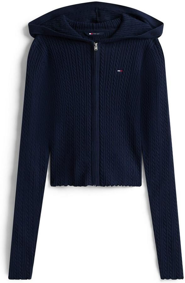 TOMMY JEANS Vest TJW ESSENTIAL ZIPPER HOOD CARDI - Foto 4