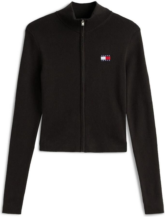 TOMMY JEANS Vest TJW ZIP HIGH NECK CARDIGAN EXT