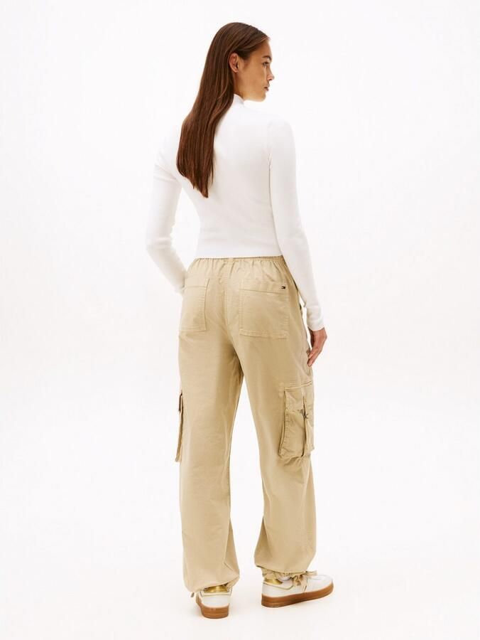 TOMMY JEANS Vest TJW ZIP HIGH NECK CARDIGAN EXT