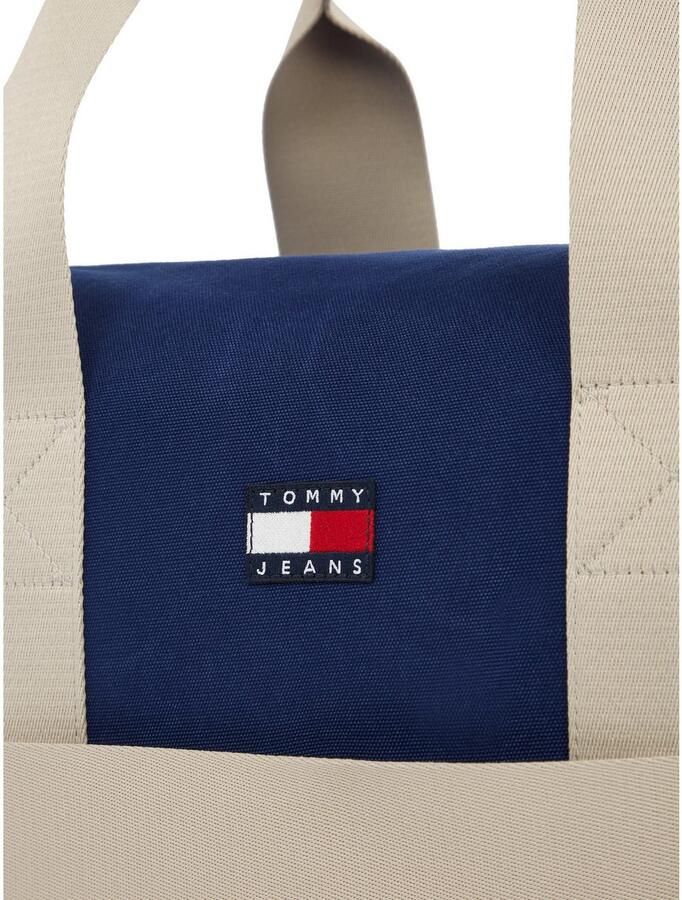 TOMMY JEANS Weekendtas TJM RETRO COOL DUFFLE Unisex schoudertas handtas met contrasterende afwerking - Foto 2