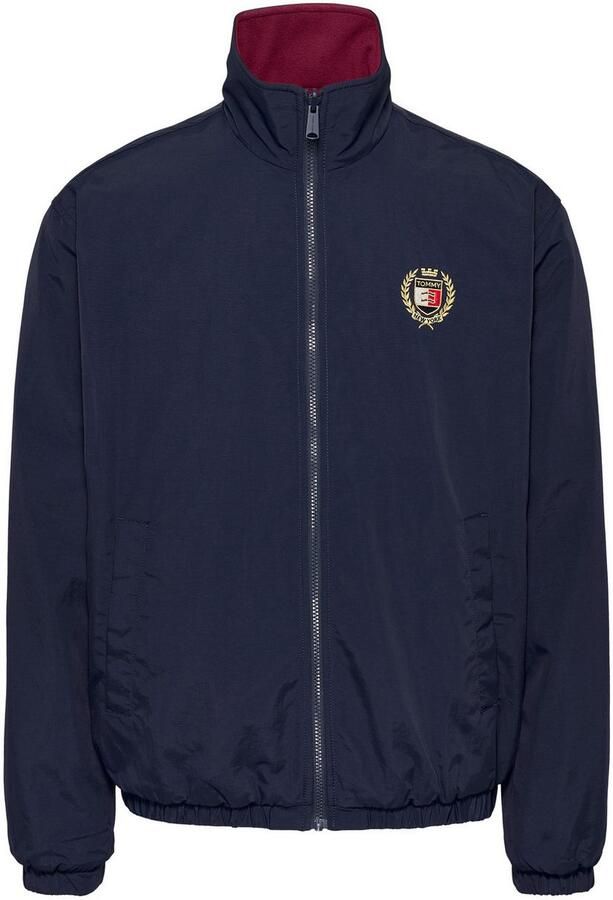 Tommy Jeans Blauwe Polyesterjas Heren Herfst Winter Collectie Blue Heren - Foto 3