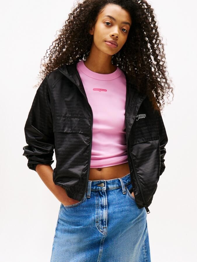 TOMMY JEANS Windbreaker TJW JACQUARD WINDERBREAKER - Foto 4