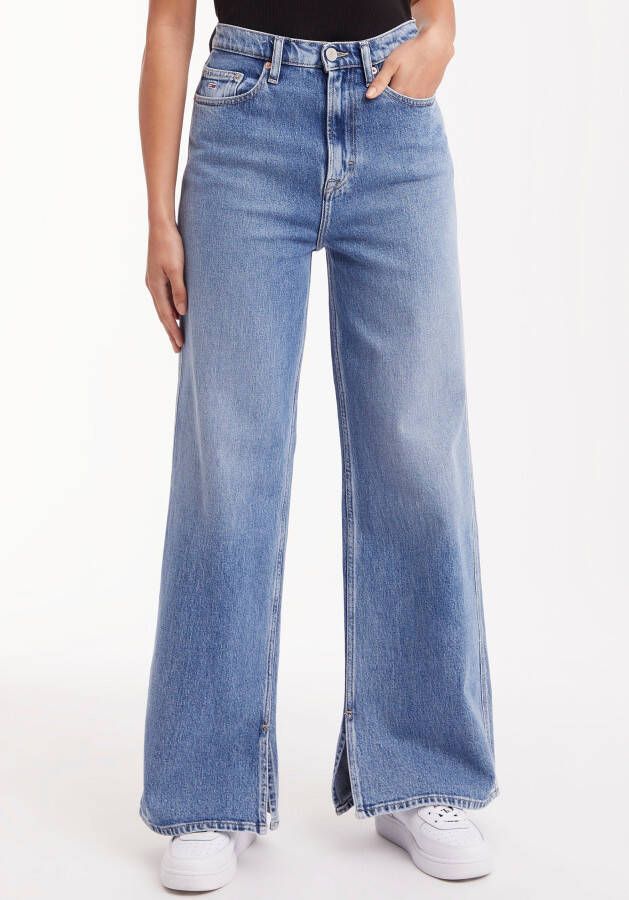TOMMY JEANS Wijde jeans CLAIRE HR WIDE SPLIT HEM AG6116