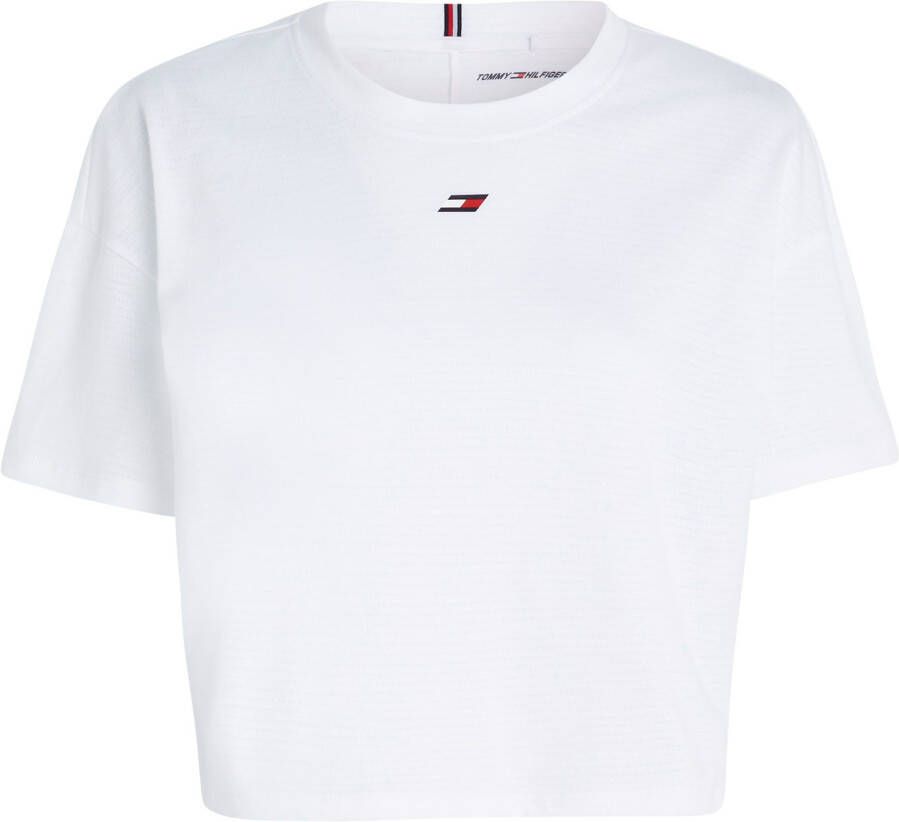 TOMMY SPORT T-shirt ESSENTIALS RELAXED CROPPED TEE