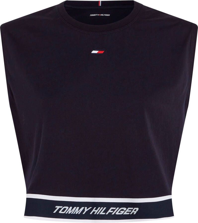 TOMMY SPORT T-shirt RELAXED TAPE C-NK TANK