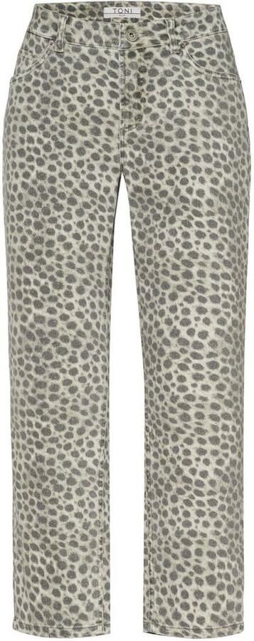TONI 7 8 jeans Ella Cropped met luipaardprint - Foto 3