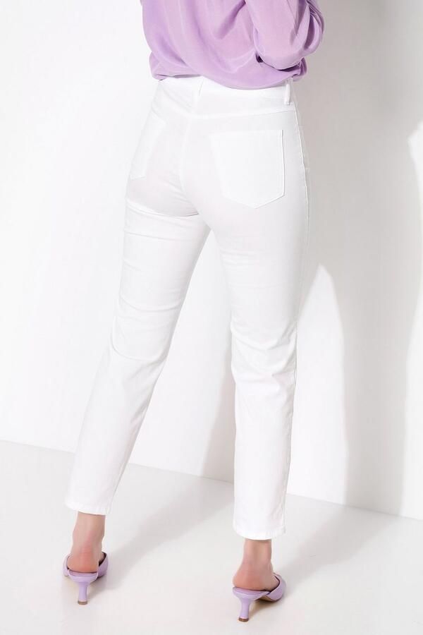 TONI 7 8 jeans gesplitst met stretch - Foto 7