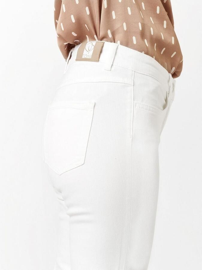TONI 7 8 jeans gesplitst met stretch - Foto 3