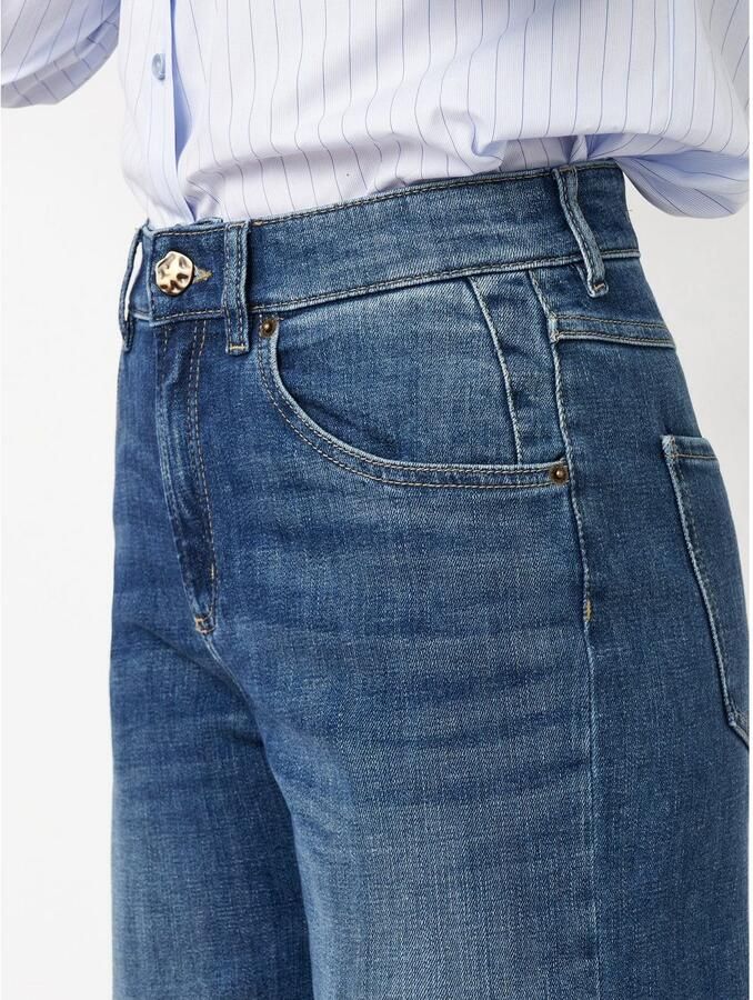 TONI 7 8 jeans in five-pocketsstijl