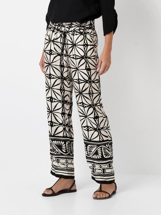 TONI Comfortbroek Pia Wide Chic 7 8 Zomerbroek in trendy enkellengte - Foto 3