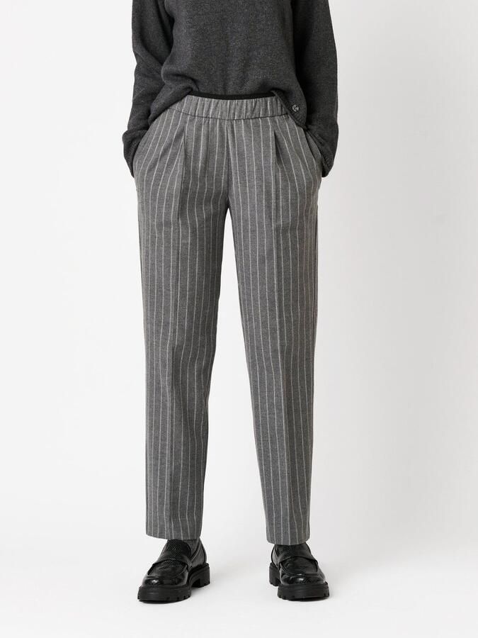 TONI Comfortbroek Sue Ankle Zomerbroek met persplooi - Foto 4