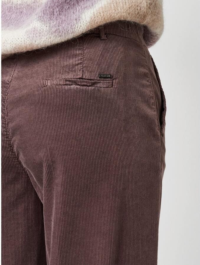 TONI Palazzobroek Luisa Palazzo Relaxed Fit van zijdeachtig corduroy