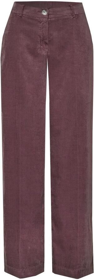 TONI Palazzobroek Luisa Palazzo Relaxed Fit van zijdeachtig corduroy - Foto 3