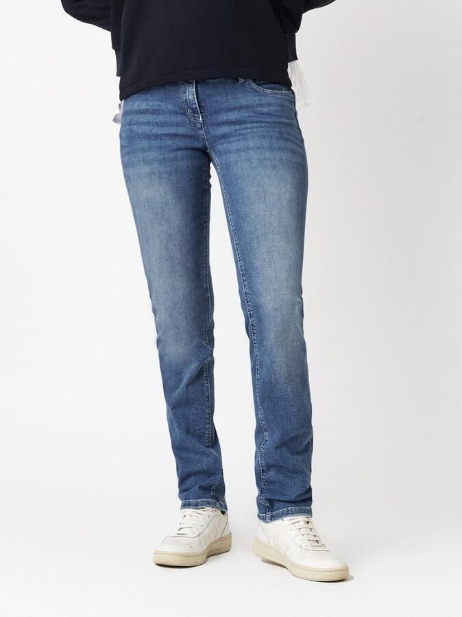 TONI Skinny fit jeans in de four-pocket stijl - Foto 4