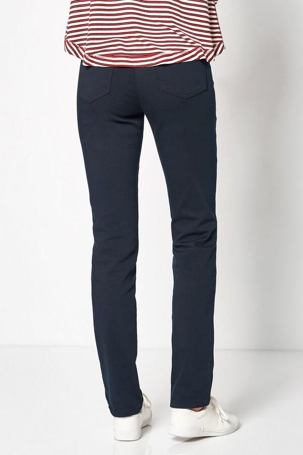 TONI Skinnybroek TO BE LOVED met kleine glinsterende steentjes op de zak - Foto 2