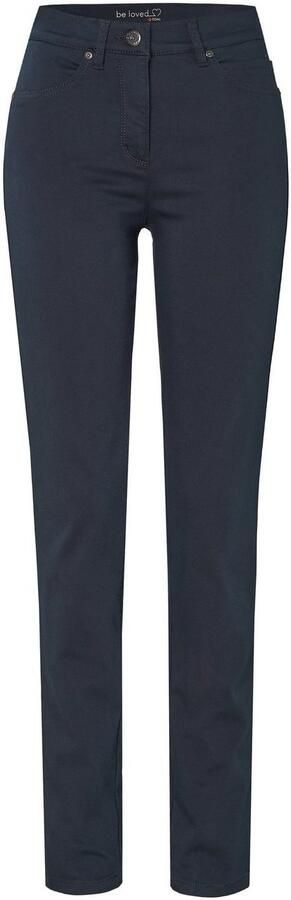 TONI Skinnybroek TO BE LOVED met kleine glinsterende steentjes op de zak - Foto 3