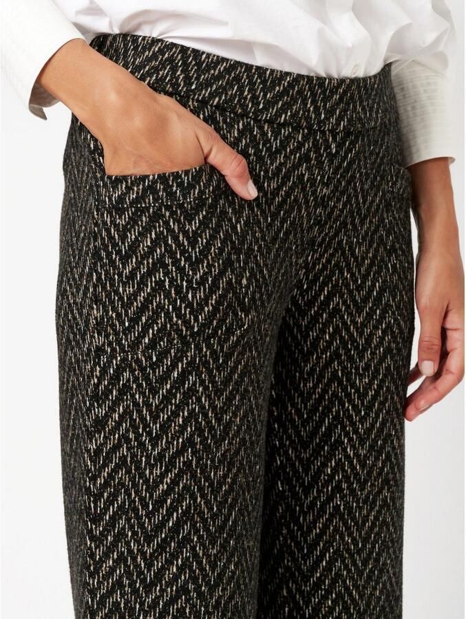 TONI Stoffen broek Sue Wide Chic 7 8 Zomerbroek met zakken