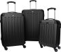 Travel Pal Trolleyset Austin Kofferset reisbagage harde koffer-trolley-set met cijferslot (3-delig) - Thumbnail 1