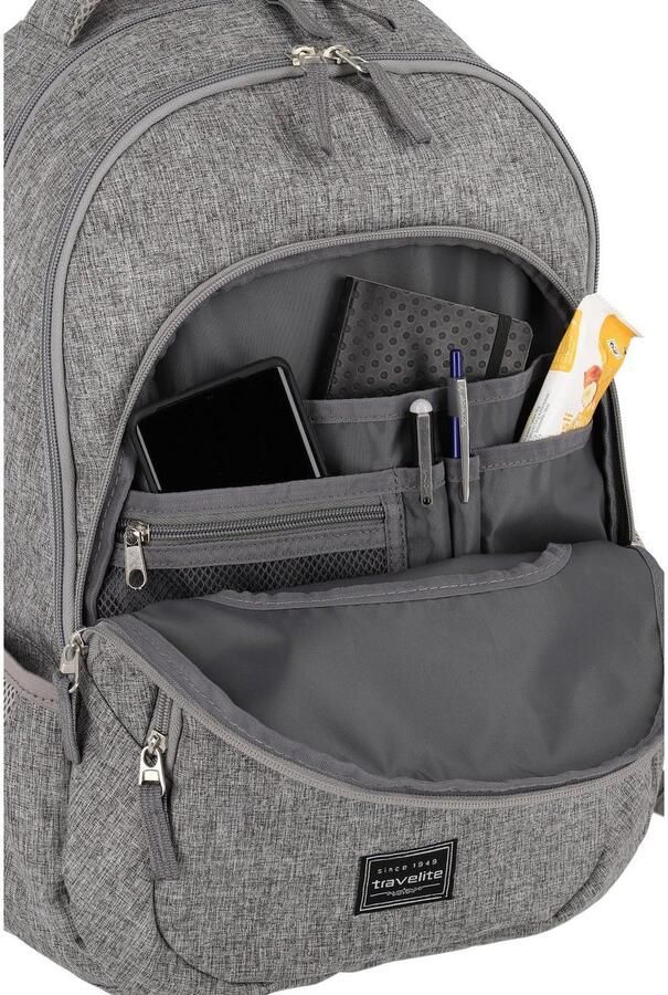 Travelite Laptoprugzak BASICS Melange Vrijetijds rugzak werk rugzak school rugzak reis rugzak - Foto 4