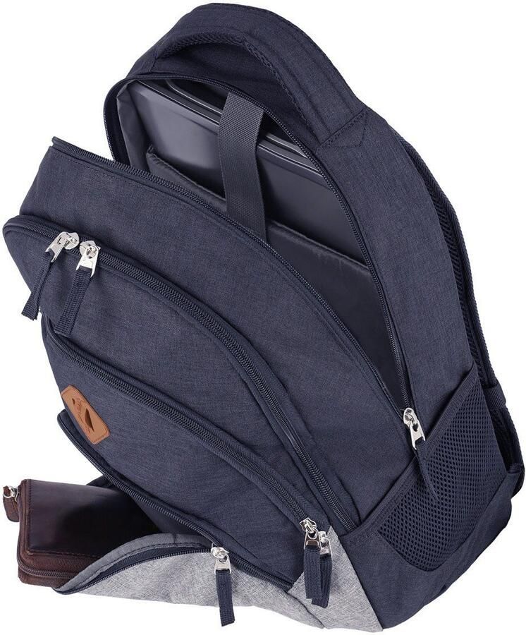 Travelite Laptoprugzak BASICS Melange Vrijetijds rugzak werk rugzak school rugzak reis rugzak - Foto 3