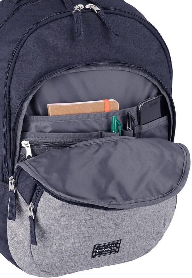 Travelite Laptoprugzak BASICS Melange Vrijetijds rugzak werk rugzak school rugzak reis rugzak - Foto 6