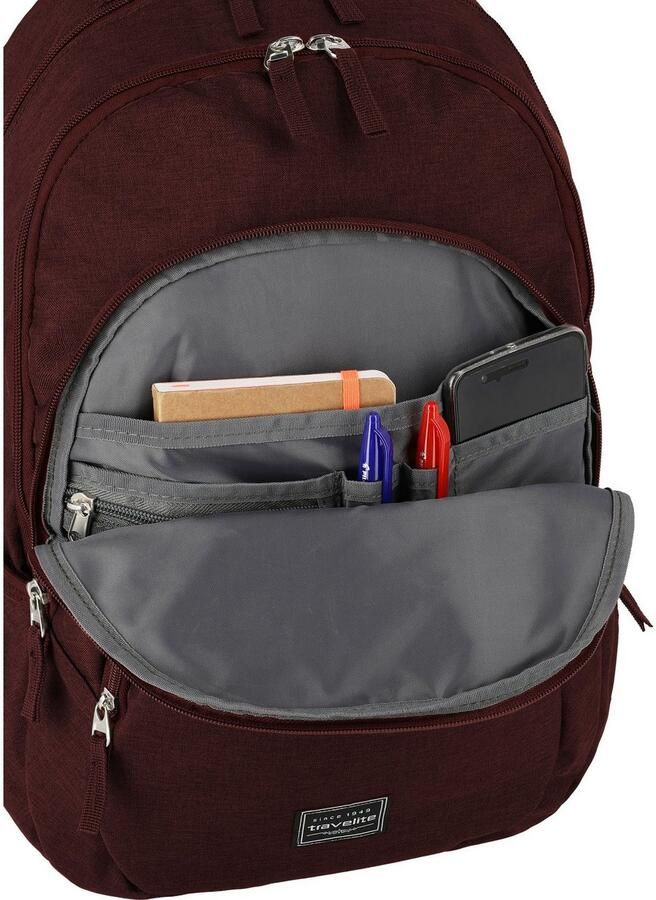 Travelite Laptoprugzak BASICS Melange Vrijetijds rugzak werk rugzak school rugzak reis rugzak - Foto 5