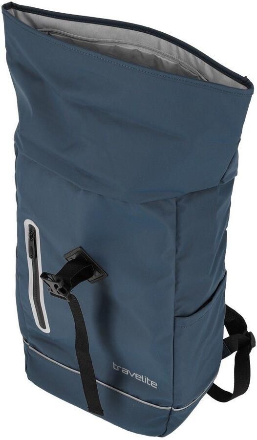 Travelite Vrijetijdsrugzak BASICS roll-up rugzak zeil Wandelrugzak Reisrugzak Streetpack Werkrugzak