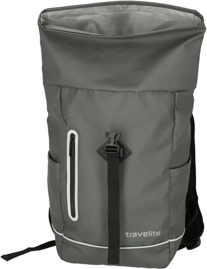 Travelite Vrijetijdsrugzak BASICS roll-up rugzak zeil Wandelrugzak Reisrugzak Streetpack Werkrugzak - Foto 4