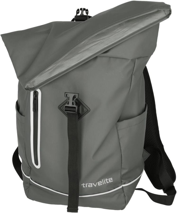 Travelite Vrijetijdsrugzak BASICS roll-up rugzak zeil Wandelrugzak Reisrugzak Streetpack Werkrugzak - Foto 3