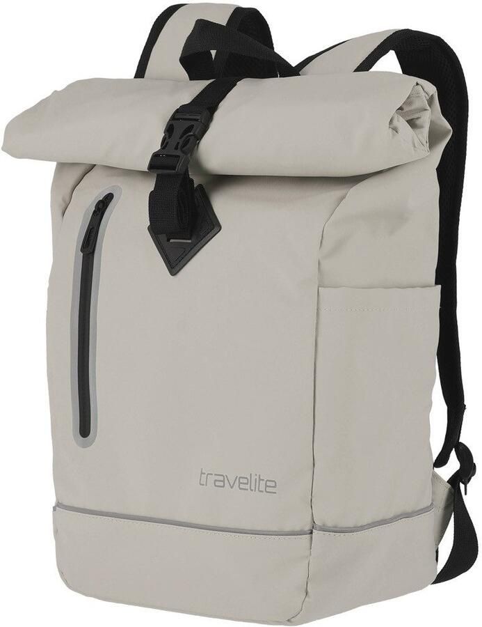 Travelite Vrijetijdsrugzak BASICS roll-up rugzak zeil Wandelrugzak Reisrugzak Streetpack Werkrugzak - Foto 2