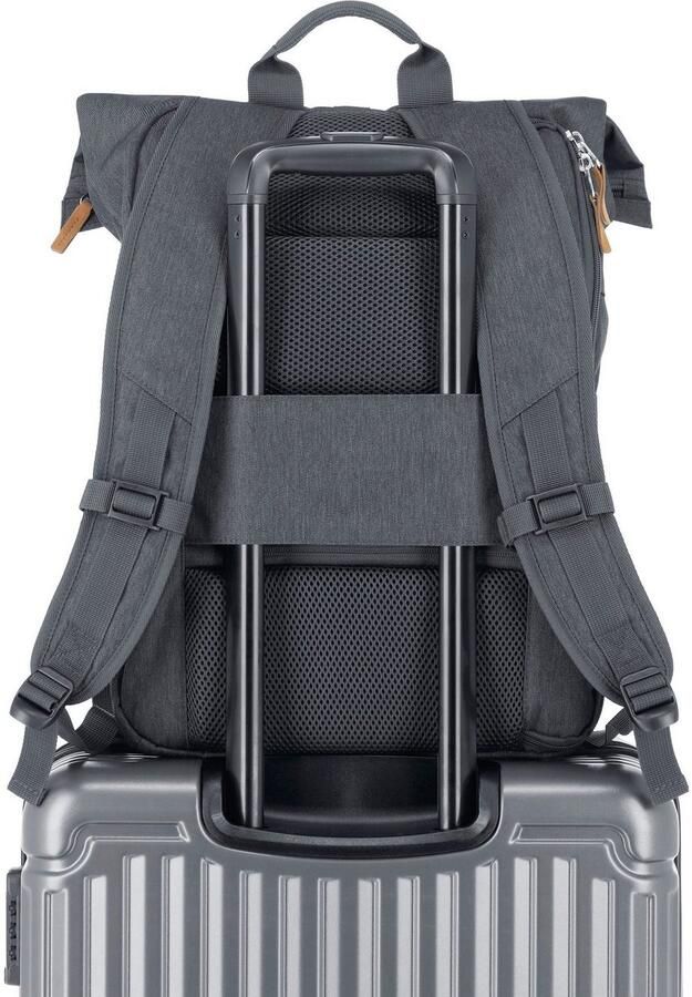 Travelite Vrijetijdsrugzak BASICS Rollup Rugzak Werkrugzak sportrugzak reiserugzak schoolrugzak - Foto 3