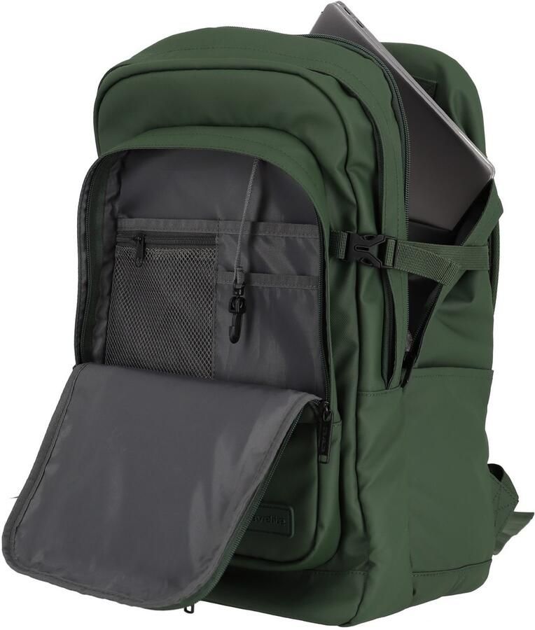 Travelite Vrijetijdsrugzak BASICS rugzak zeildoek Schoolrugzak werkrugzak reiserugzak met 15 6 inch laptopvak - Foto 3