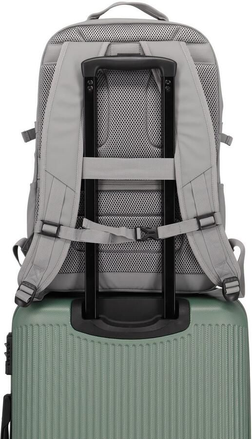 Travelite Vrijetijdsrugzak BASICS rugzak zeildoek Schoolrugzak werkrugzak reiserugzak met 15 6 inch laptopvak - Foto 3