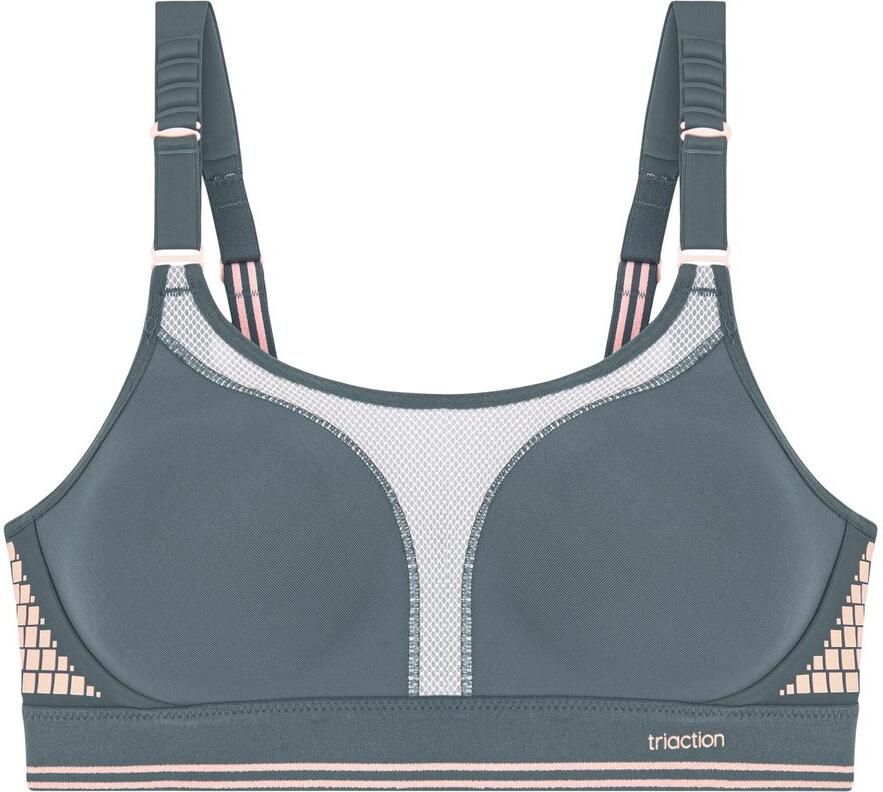Triumph TOP-level sportbh Triaction Extreme Lite donkergrijs - Foto 4
