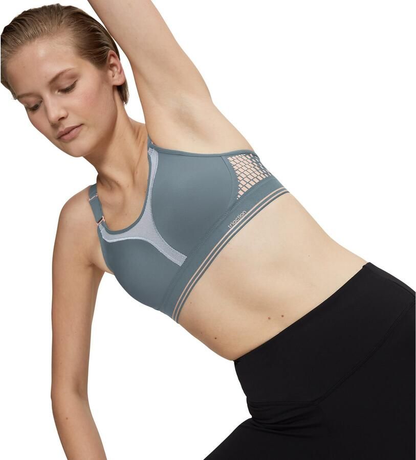 Triumph TOP-level sportbh Triaction Extreme Lite donkergrijs - Foto 3