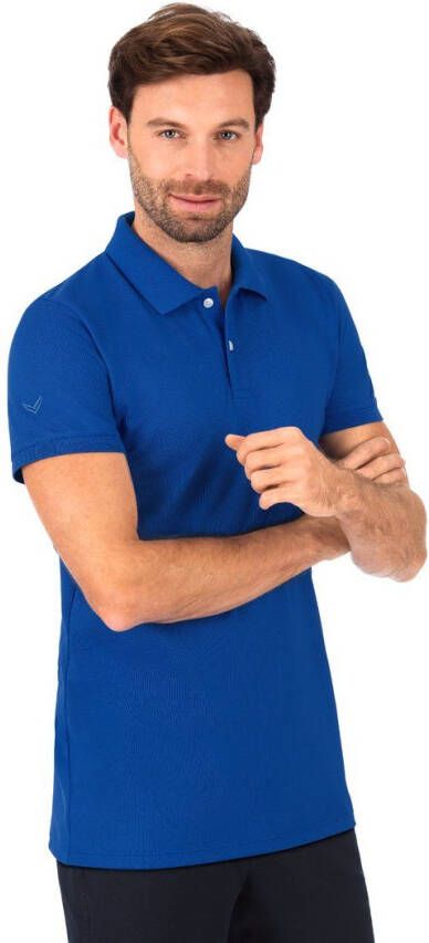 Trigema Poloshirt slim fit poloshirt van DELUXE-piqué