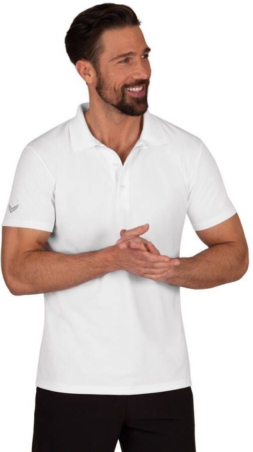 Trigema Poloshirt van polyester met knoopsluiting (1-delig)