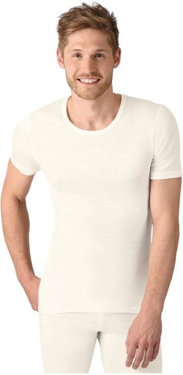 Trigema Shirt met korte mouwen T-shirt van merinoswol (1-delig)