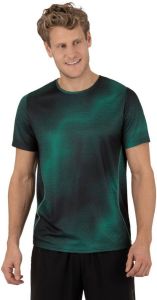 Trigema T-shirt COOLMAX sportshirt met een modieuze print