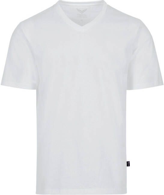 Trigema T-shirt V-Shirt DELUXE katoen (1-delig) - Foto 1