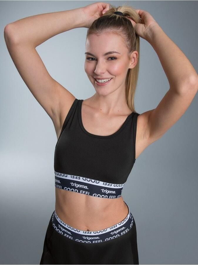 Trigema Beugelloze-bh Sport-bustier met elastische band (1-delig) - Foto 3
