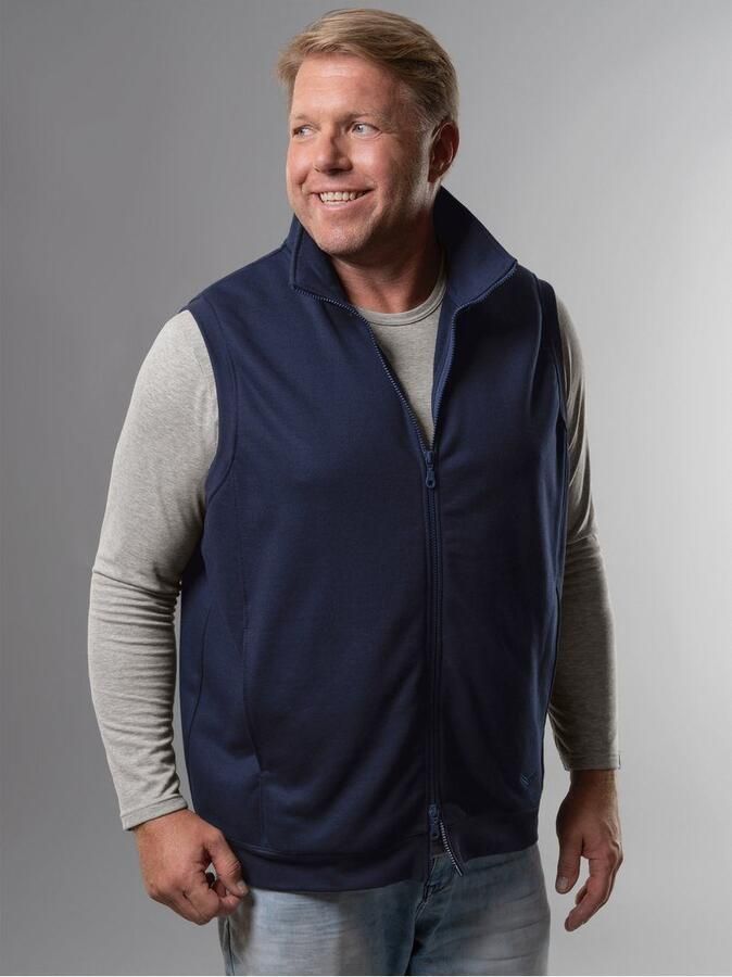 Trigema Bodywarmer vest van comfortabel sweatmateriaal (1-delig) - Foto 3
