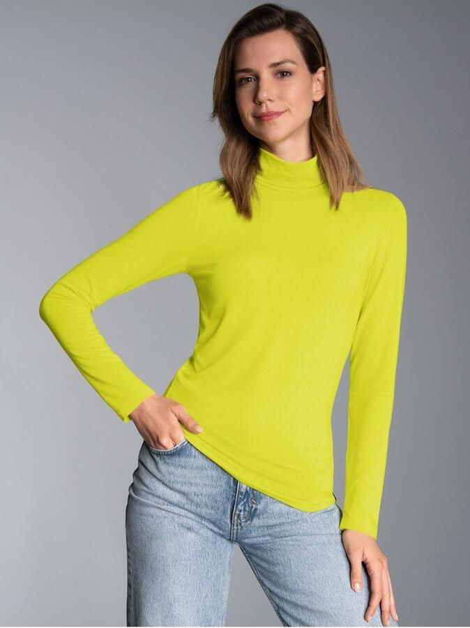 Trigema Colshirt van elastische viscose (1-delig) - Foto 3