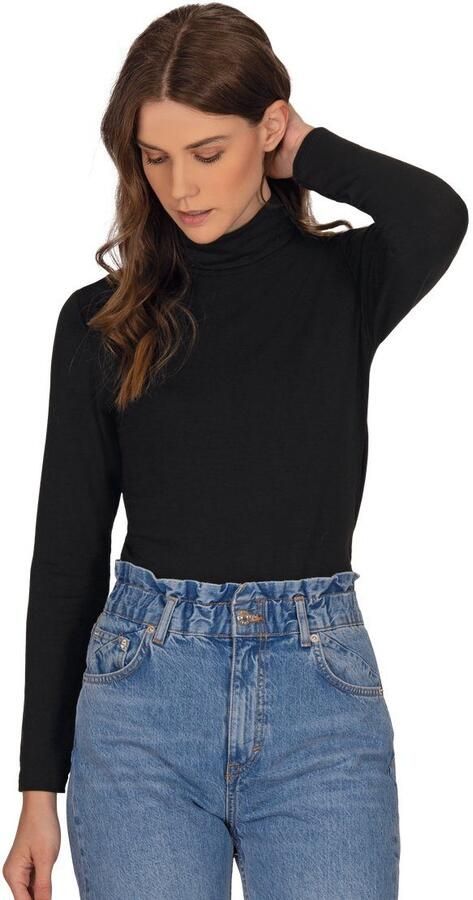 Trigema Colshirt van elastische viscose (1-delig) - Foto 4