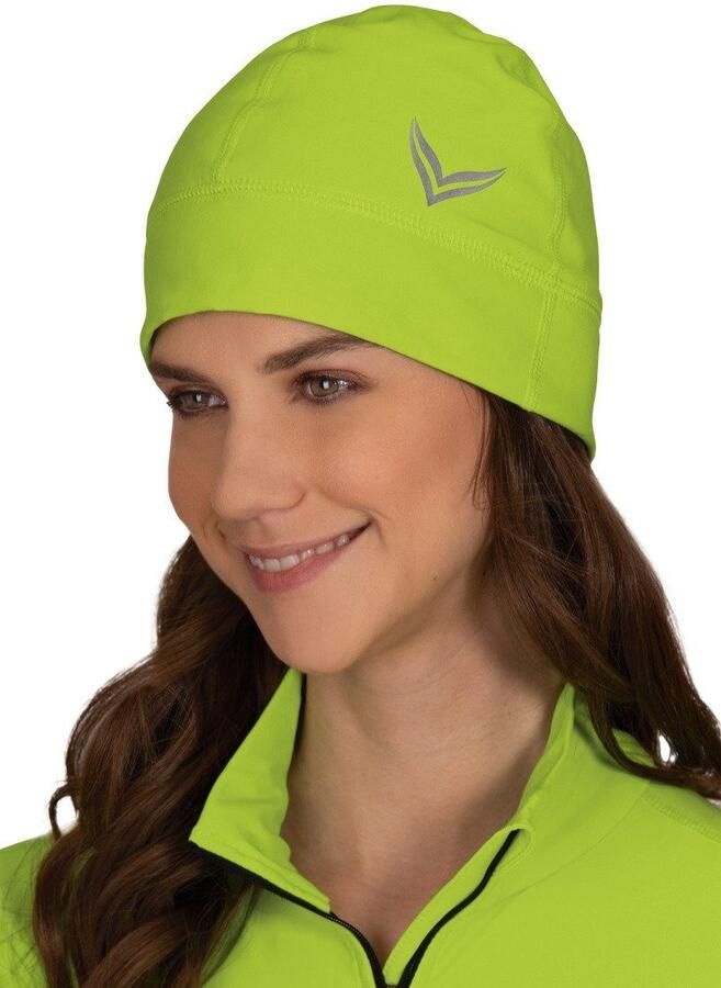 Trigema Gebreide muts met reflecterend logo (1 stuk) - Foto 3