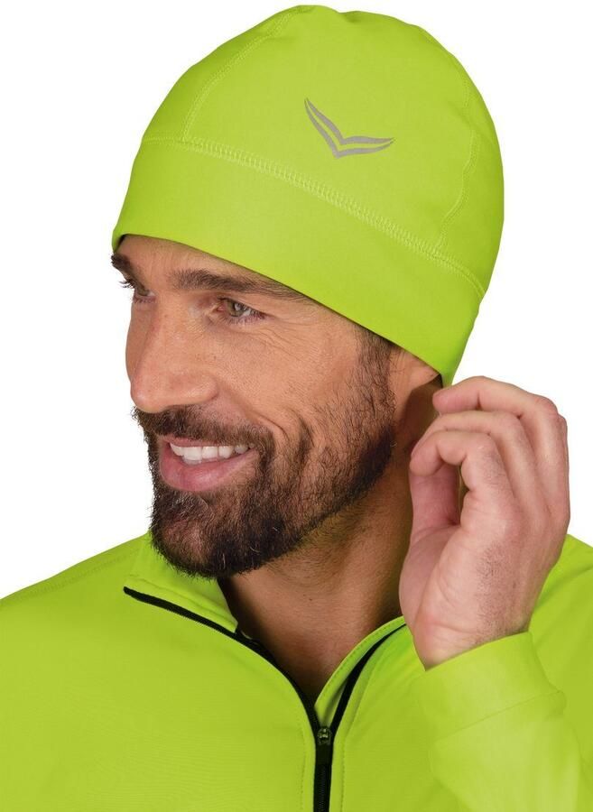 Trigema Gebreide muts met reflecterend logo (1 stuk) - Foto 5