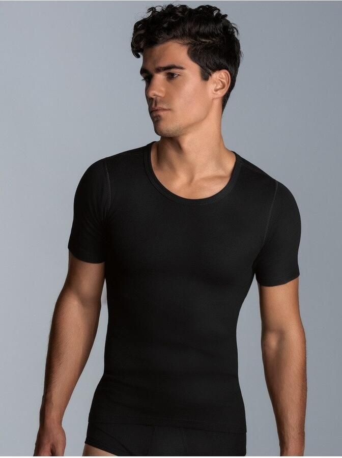 Trigema Hemd Heren onderhemd met half mouw (2 stuks) - Foto 4