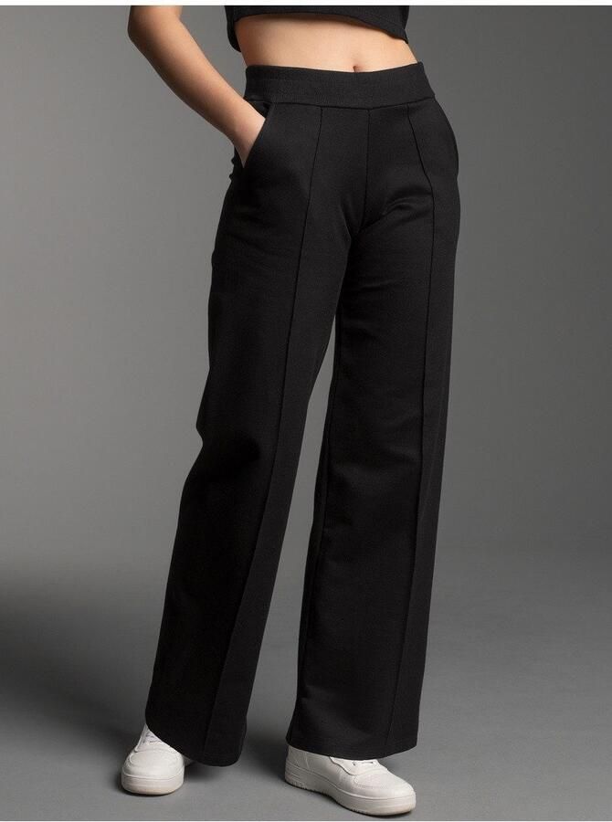 Trigema Jerseybroek Joggingbroek met wijde pijpen (1-delig) - Foto 3