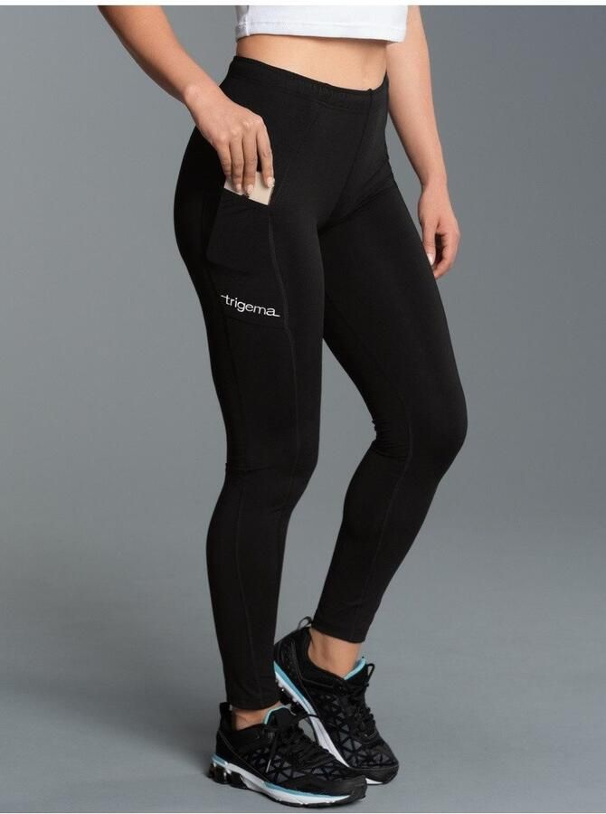 Trigema Jerseybroek sportleggings met praktische zak (1-delig) - Foto 3